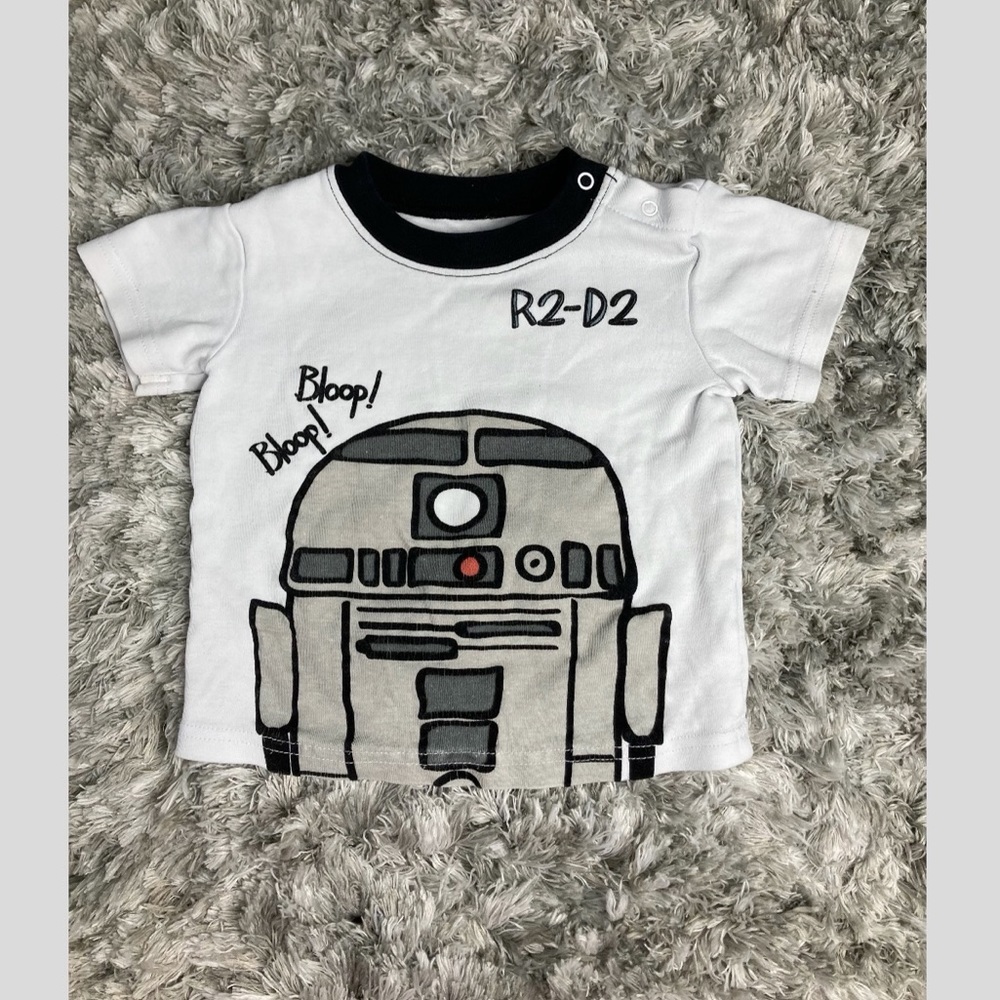 ✨(3 for $10) ✨ Star Wars R2-D2 Boy’s Tee Shirt 12 Months